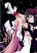 Madoka and Homura (Rebellion spoilers)