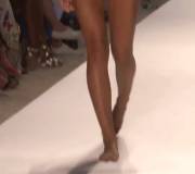 Boob bounce on the runway