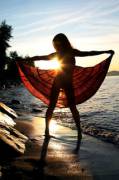 Setting Sun Silhouette