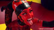 Kleio Valentien as Darth Talon (Star Wars) takes a huge load