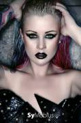 Sexy black lips