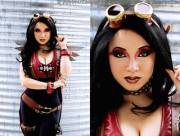 Yaya Han, sexy asian steampunk