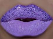 Purple glitter