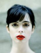 Krysten Ritter's Bright Red Lips