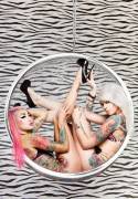 Two in a circle