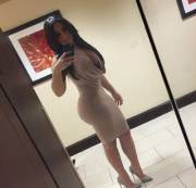 Tight dress perfect ass