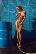 Yellow hose