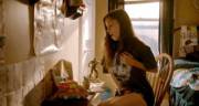 At her desk (GIF)