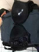 [Proof] Cum on a family members bra (sister, 10D I think, the label is faded) sorry for small load, I have been doing a few challenges haha