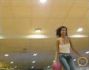 Bowling Nip Slip [gif]