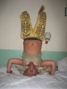 Handstand Boobslip