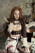 Redhead/Steam Punk best of both worlds