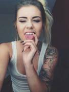 Tatted tease