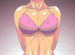 Bursting with breastmilk.