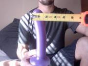 Dare #20: Tantus Dildo. 1.5" wide at tip. [Male]