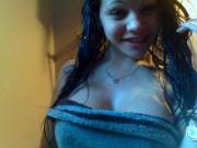 towel wrapped