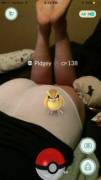 Wild Pidgey on my girlfriend's ass