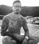 On the water