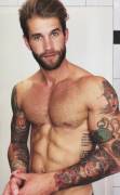 Male model Andre Hamann