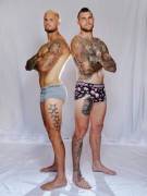 Sandor Earl and Josh Dugan