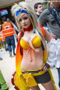 Anime Boston 2016 - Rikku by VideoGameStupid