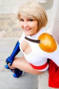 Hugebreasted MILF (lanane) as Power Girl