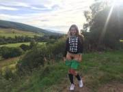 Dani Daniels daily bush in Scotland