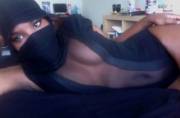 Exotic in Burqa