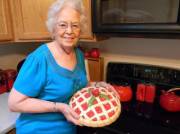 finally, it's time to taste Granny's gushin' pie