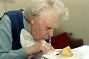 Mildred gets up close and personal with Dorothy’s mouthwatering pie.