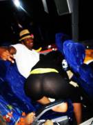 Drunk on a bus