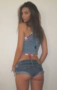 American flag tank top