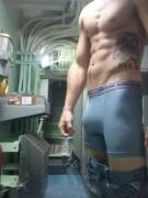 Navy bulge