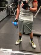 At the gym