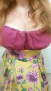 Got a request for a yellow dress. I deliver. Hope you all approve