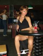 At the bar