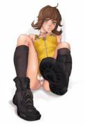 Cutie in boots