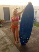 Cute surfer