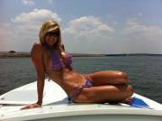 Boat, Bikini, Blonde