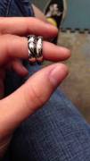 got the rings! less than two weeks I'll be married to my daddy