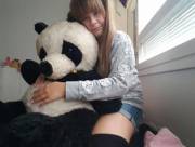 Big panda stuffie :3