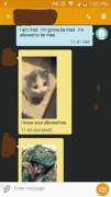Daddy knows how to cheer up his kitty