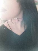 My collar (sorry for potato quality) :3