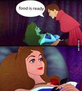 When Daddy cooks.