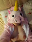 Nsfw In my Unicorn kigurumi