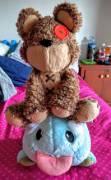 Tibbers likes riding poros.