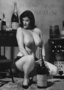Wine and boobs