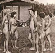 Vintage nudists