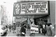 People Protesting Porn Movies in 1970's New York City