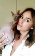 Rosie and her cat